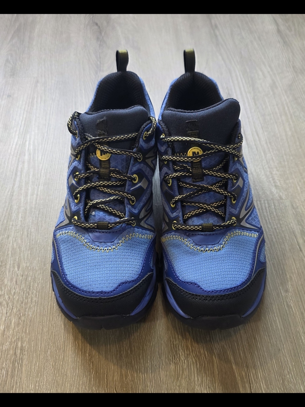 MERRELL Capra Bolt Hiking Shoes Women’s 9 Blue Lace Up J35468 Excellent - Picture 2 of 6